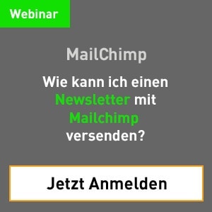 Webinar: Der Start ins E-Mail Marketing mit Mailchimp