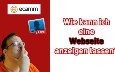 Ecamm Live – Wie kann ich eine Webseite / Browserwindow anzeigen lassen?